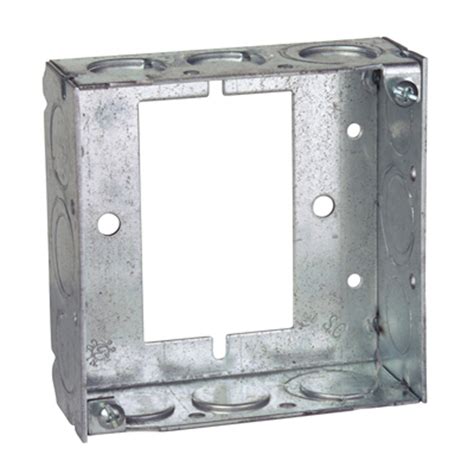 steel city 531511234ub 4 in steel square box extension ring|Steel City® 4 in. Square Extension Ring, Steel, Drawn, 1.